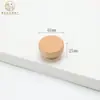 Atacado Puxador de Madeira Maciça para Porta de Armário, Puxador de Madeira para Gaveta de Móvel, Puxador de Madeira Cogumelo, Puxador de Furo Simples, Estilo Tronco
