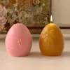 Molde de Silicona Huevo de Pascua Transfronterizo Amapola Huevo Flor DIY Velas Adornos Molde de Yeso Pegamento