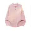 2026 Nueva Camiseta Casual de Manga Larga para Hombre Estilo Retro Japonés Rayas Perezosas Talla Grande Holgada Casual para Hombre