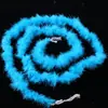 Decoración Navideña Tiras Planas de Plumas de Pavo Bolas de Plumas de Pavo Material de Decoración de Maquillaje Tiras de Plumas Al Por Mayor