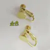 Atacado do Fabricante Moda Brincos de Pressão Feitos à Mão Acessórios de Joias DIY Parafusos Adesivos para Orelha Brincos de Pressão Espirais