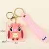 Llavero colgante de Stitch transfronterizo, figura de goma blanda de dibujos animados, regalo de vacaciones, pequeño regalo creativo, personalizable