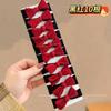 Accesorios para el cabello de Año Nuevo rojo, lazo, cuerda para el cabello, banda para el cabello que no daña el cabello, cuerda para el cabello sin costuras para niña, lazo, cuerda para el cabello, banda de goma engrosada