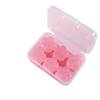 Tapones de Silicona para Oídos para Viajes Transfronterizos Estilo Flor de Cerezo Impermeables Aislamiento Acústico Reducción de Ruido Protección Auditiva Tapones de Barro Moldeables