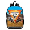 Mochila Escolar Infantil Monster Jam Monster Truck Mochila Personalizada para Estudiante de Primaria Mochila de Jardín de Infancia