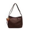 Bolso de hombro de gran capacidad para mujer, estilo retro texturizado, bolso cruzado combinable, novedad 2024