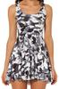 Vestido sexy con tirantes y estampado 3D de manga corta para mujer, disponible en AliExpress y eBay.