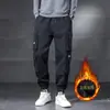 Pantalones Cargo con Bolsillos de Múltiples Solapas Estilo Japonés Marca de Moda Talla Grande Pierna Ancha con Cordón Primavera y Otoño Soldadura Trabajo al Aire Libre Pantalones Casuales