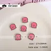 Acessórios DIY Peixe Cartoon Fofo Molho de Soja Sushi Brinquedo Alimentar Acessórios de Contas Corrente de Celular Pingente Contas com Furo