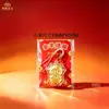 Oro Inmediatamente Tiene Dinero Cadena para Teléfono Móvil Colgante Lámina de Oro Imitación Llavero de Dibujos Animados Pony Tarjeta Pequeño Regalo Saludos de Año Nuevo