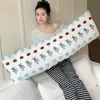 Almohada larga de terciopelo lechoso para mujeres, diseñada para dormir con las piernas recogidas, dormir de lado, respaldo de sofá, cojín de respaldo para sala de estar, nuevo estilo 2026
