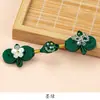 Botão Fecho Original Flor de Cabaça de Cristal Cheongsam Novo Estilo Chinês Roupas Hanfu Fecho Tecido à Mão para Mulheres