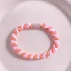 Anillo para el Cabello Trenzado Doble de Color Grueso Cuerda Fuerte para la Cabeza Cuerda Elástica Alta para Recoger la Cola de Caballo Tendón de Goma Lindo