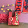 2026 Año Nuevo Año de la Serpiente Festival de Primavera Bolsa de Regalo Caja de Regalo Recuerdo Bolsa Tejida Bolsa Festiva Roja Bolso Rojo
