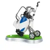 Suporte de exibição para taco de golfe, estrutura fixa, porta-canetas com piso, conjunto de presentes, decoração de escritório