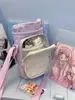 Bolsa de Celular 2026 Novo Estilo Com Porta-Garrafa de Água Bloco de Cores Bolsa Pequena Leve Bolsa de Ombro Feminina Bolsa Feminina Bolsa Transversal Fofa para Senhoras
