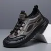 2026 Nuevos Zapatos de Malla de Moda Tendencia al Aire Libre Huecos Zapatos Casuales para Hombre Transpirables Zapatos para Hombre Venta al por Mayor