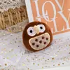 Broche de Boneca Animal de Pelúcia Desenho Animado Anel de Chaveiro DIY Pingente de Boneca Joia Pequena Grampo de Cabelo Acessórios de Lenço