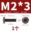 Tornillos para Muebles de Acero Inoxidable 304 Negros con Cabezas Planas Grandes, Allen, Cabezas Redondas, Tornillos de Borde Biselado y Pernos para Contrachapado