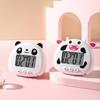 Temporizador de dibujos animados cuenta atrás temporizador de cocina cerdo rosa lindo panda tarea aprendizaje recordatorio de cocción de huevos