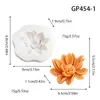 Enfeites de Flor de Rosa, Velas Perfumadas, Formas de Sabão de Silicone, Formas de Bolo para Assar DIY, Formas de Vela Perfumada Prontas