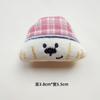 Muñeca de tela coreana de dibujos animados original accesorios lindo cachorro oso ropa DIY accesorios para el cabello pequeños accesorios para muñecas