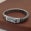 Nuevo Pulsera de Esmalte de Yuhong, Pulsera Hecha a Mano con Patrón de Escamas de Dragón de Tambor Giratorio, Marca de Moda Transferencia Estilo Étnico Hip-Hop Fabricante