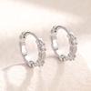 Henson Cobre Zircón Aretes Simples Aretes de Chica Dulce Aretes
