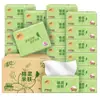 Papel para estornudar Qingfeng 4 capas algodón suave gofrado servilleta papel higiénico papel higiénico 80 hojas caja completa venta al por mayor asequible