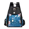 Mochila Transversal Feminina Viagem ao Ar Livre Estilo Floral Acadêmico Moda Deslocamento Personalidade Tendência Outono 2026