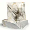 Pegatinas de pared tipo azulejo, paneles compuestos de aluminio, autoadhesivas, impermeables y a prueba de humedad, para decorar y ocultar imperfecciones en paredes de baño, cocina y balcón