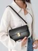 Bolso de Piel de Vaca, Bolso de Hombro de Lujo Ligero de Nicho para Mujer, Bolso Cruzado de Moda Tendencia 2026, Bolso Cuadrado Pequeño Versátil para el Trabajo