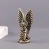 Venta Caliente Transfronteriza Creativo Latón Ángel de Dos Alas Hogar Sala de Estar Adornos Oficina Escritorio Mascota de Té Artesanías Venta al por Mayor