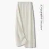 Pantalones Casuales Nuevos de Verano 2026 para Mujer, Holgados, Caídos, Petite, Rectos de Nueve Décimas