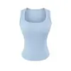 Camisola Sexy de Cuello Cuadrado Espalda Descubierta con Tirantes Anchos para Mujer, Estilo Hot Girl Verano 2026, Se Puede Usar como Ropa Exterior o Interior, Top de Tubo