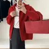 Suéter de tricô casual estilo coreano com zíper duplo para mulheres, nova coleção outono e inverno, solto, macio, casual, jaqueta cardigã versátil, moderno