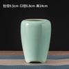 Vaso de flor de orquídea vintage cerâmica Ge kiln casa mesa alta bambu pilha antiga planta verde decoração de bonsai com bandeja