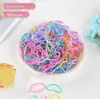 Elástico de cabelo infantil para bebê não machuca o cabelo alta elasticidade faixa de cabelo para meninas elástico de cabelo descartável para meninas mulheres