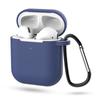 Adecuado para Estuches Protectores de Silicona para AirPods de Primera y Segunda Generación, Estuches Protectores Anti-Caídas para Auriculares Bluetooth de Apple, Al por Mayor en Stock