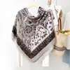 Bufanda Grande de Algodón y Lino Imitación Estilo Étnico para Primavera y Otoño, Bufanda para el Cuello, Chal, Bufanda de Viaje para Protección Solar, Bufanda de Seda para Aire Acondicionado