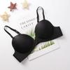 Ropa interior sin costuras para mujer, Push-Up, Retráctil de busto, Espalda hermosa, Sostén de talla grande, Estilo top tubo para mujer, Se puede usar afuera con almohadillas para el busto, Estilo francés