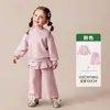 Personalización Ropa Infantil Tongbei Otoño 2026 Nuevas Llegadas Moda Casual Infantil Conjunto de Dos Piezas