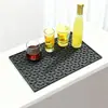Nuevo Tapete Drenante para Barra de Bar, Tapete para Café, Tapete para Vajilla, Tapete de Bar, Tapete Antideslizante de Goma Suave de PVC para Encimera de Cocina, Aislamiento Térmico