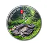Chongqing Hongyadong Metrô Jiefangbei Três Gargantas Wulong Vidro Magnético Adesivos de Geladeira Fotos de Paisagens Turísticas Lembrancinhas