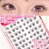 Menglu Sem Cola Cílios Postiços Raposa Qingqiu Estilo Natural Fotogênico Novo Estilo Chinês Segmentado Artificial Grupo Menina Raposa