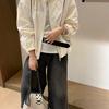 Abrigo con Capucha de Encaje Europeo para Protección Solar para Mujer Primavera 2025 Nuevo Holgado Casual Combinable Chaqueta Top de Moda