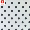 Tela estampada de algodón de alta densidad y alto recuento, tela de verano con lunares finos y pequeñas flores para vestidos de niños, venta al por mayor