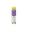 Shanyi Nuevo Tubo Redondo Morado Transparente con Forma de Corazón para Brillo de Labios Tubo de Plástico para Brillo de Labios Vacío Materiales de Empaque al por Mayor