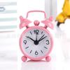 Mini Despertador Metálico Pequeño de 4 cm Reloj Digital de Bolsillo Regalo para Estudiantes Despertador para Estudiantes de Primaria