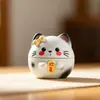 Venta Caliente Meow Ven a la Suerte Quemador de Incienso Pequeño Caja Sorpresa Soporte de Incienso Creativo Adorno Decoración de Escritorio para el Hogar Quemador de Incienso Regalo Venta al por Mayor